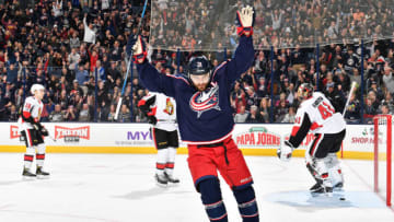 COLUMBUS, OH - NOVEMBER 24: Nick Foligno