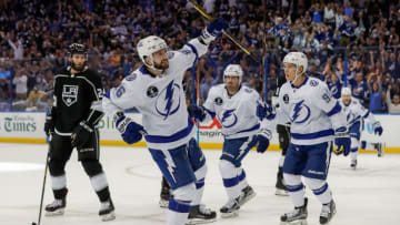 TAMPA, FL - FEBRUARY 10: Nikita Kucherov