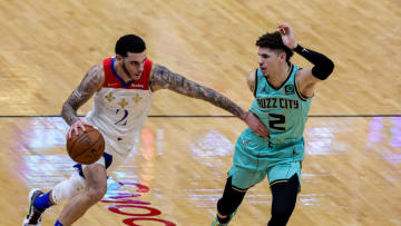Charlotte Hornets LaMelo Ball. Mandatory Credit: Stephen Lew-USA TODAY Sports