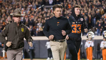 Oklahoma State Cowboys head coach Mike Gundy. (Brett Rojo-USA TODAY Sports)