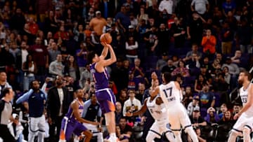 Phoenix Suns Devin Booker (Photo by Barry Gossage/NBAE via Getty Images)