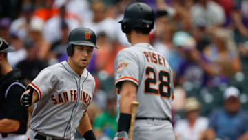 DENVER, CO - SEPTEMBER 4: Joe Panik
