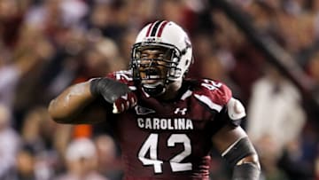 South Carolina football has welcomed back standout Travian Robertson to be the program's next defensive line coach. Mandatory Credit: Daniel Shirey-USA TODAY Sports