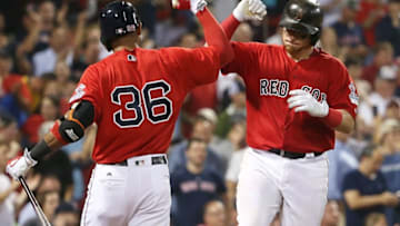 BOSTON, MA - AUGUST 18: Christian Vazquez