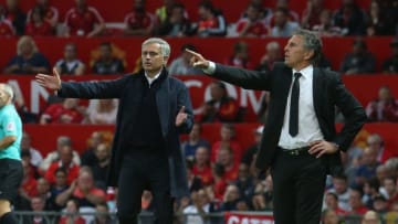Jose Mourinho of Manchester United and Manager Claude Puel of Southampton will be hoping to lead their clubs to victory on Sunday