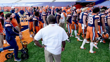 Syracuse football (Mandatory Credit: Dennis Nett/Pool Photo-USA TODAY Sports)