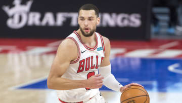 Zach LaVine, Chicago Bulls. Photo by Nic Antaya/Getty Images