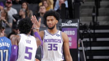 Sacramento Kings Marvin Bagley De'Aaron Fox (Photo by Rocky Widner/NBAE via Getty Images)
