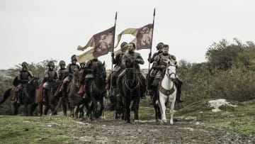 Jerome Flynn and Nikolaj Coster-Waldau in Game of Thrones