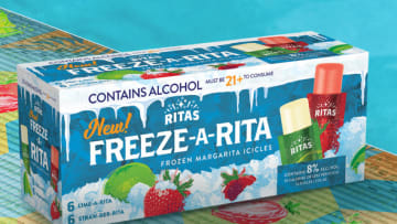 Freeze-A-Rita Frozen Margarita Icicles, photo provided by RITAS
