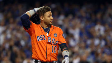 LOS ANGELES, CA - NOVEMBER 1: Yuli Gurriel