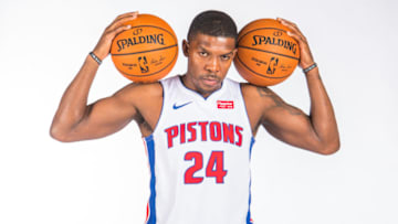 Detroit Pistons Joe Johnson. (Photo by Chris Schwegler/NBAE via Getty Images)
