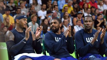 Carmelo Anthony Team USA (Photo credit should read ANDREJ ISAKOVIC/AFP/Getty Images)