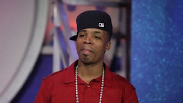 NEW YORK - APRIL 16: Recording artist Plies visits BET's "106 & Park" at BET Studios on April 16, 2010 in New York City. (Photo by Neilson Barnard/Getty Images)