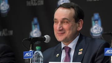 Duke basketball head coach Mike Krzyzewski (Photo by Lance King/Getty Images)