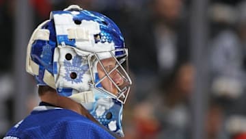 Frederik Andersen #31 of the Toronto Maple Leafs. (Photo by Claus Andersen/Getty Images)