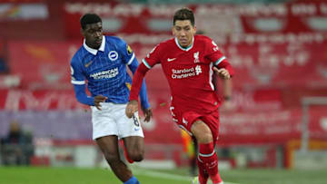 Liverpool, Roberto Firmino (Photo by CLIVE BRUNSKILL/POOL/AFP via Getty Images)