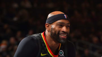 Vince Carter #15 of the Atlanta Hawks (Photo by Jesse D. Garrabrant/NBAE via Getty Images)