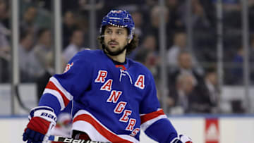 NEW YORK, NY - FEBRUARY 09: Mats Zuccarello