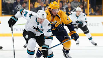 NASHVILLE, TN - MARCH 25: Logan Couture