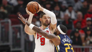 Nikola Vucevic, Chicago Bulls Mandatory Credit: Kamil Krzaczynski-USA TODAY Sports
