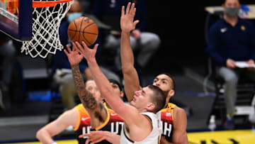 Nikola Jokic vs Utah Jazz (Ron Chenoy-USA TODAY Sports)