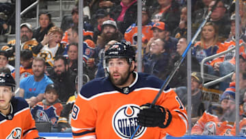 EDMONTON, AB - FEBRUARY 20: Patrick Maroon