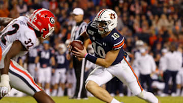 Bo Nix, Auburn Tigers, Georgia Bulldogs. (Photo by Kevin C. Cox/Getty Images)