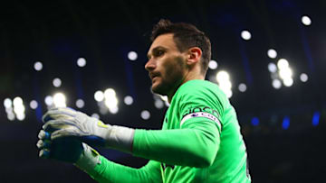 LONDON, ENGLAND - FEBRUARY 09: Hugo Lloris of Tottenham Hotspur looks on during the Premier League match between Tottenham Hotspur and Southampton at Tottenham Hotspur Stadium on February 09, 2022 in London, England. (Photo by Chris Brunskill/Fantasista/Getty Images)