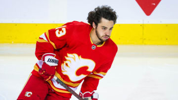 Calgary Flames left wing Johnny Gaudreau (13): Sergei Belski-USA TODAY Sports