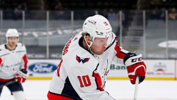 Daniel Sprong, Washington Capitals Mandatory Credit: Paul Rutherford-USA TODAY Sports