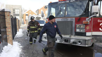 "The Missing Place" Episode 1015 -- Pictured: (l-r) Joe Minoso as Joe Cruz, Taylor Kinney as Kelly Severide -- (Photo by: Adrian S. Burrows Sr./NBC)