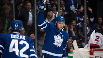 TORONTO, ON - OCTOBER 11: James van Riemsdyk