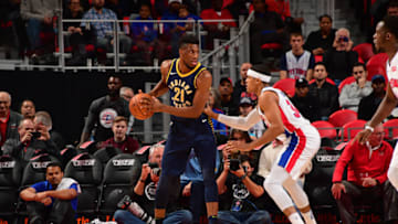 DETROIT, MI - NOVEMBER 8: Thaddeus Young