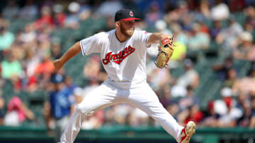 CLEVELAND, OH - SEPTEMBER 05: Cleveland Indians pitcher Cody Allen (37) delivers a pitch to the plate during the eighth inning of the Major League Baseball game between the Kansas City Royals and Cleveland Indians on September 5, 2018, at Progressive Field in Cleveland, OH. Cleveland defeated Kansas City 3-1. (Photo by Frank Jansky/Icon Sportswire via Getty Images)