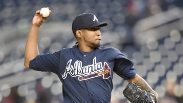 WASHINGTON, DC - APRIL 09: Julio Teheran