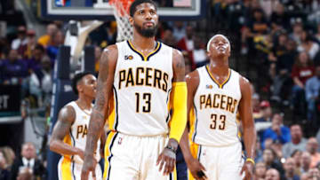 INDIANAPOLIS, IN - APRIL 23: Paul George