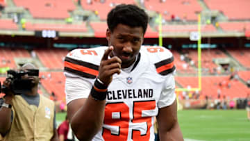 CLEVELAND, OH - OCTOBER 08: Myles Garrett