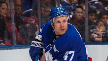TORONTO, ON - APRIL 7: Leo Komarov