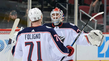 GLENDALE, AZ - JANUARY 25: Goalie Sergei Bobrovsky