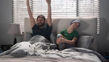 A MILLION LITTLE THINGS - "goodnight" - A fellowship opportunity for Maggie forces Gary to reconsider his own future as the group must come together after a devastating loss on a new episode of "A Million Little Things," airing THURSDAY, NOV. 14 (9:01-10:01 p.m. EST), on ABC. (ABC/Jack Rowand)JAMES RODAY, ALLISON MILLER