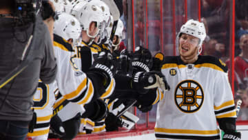 OTTAWA, ON - APRIL 21: David Pastrnak