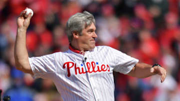 Now pitching for the Phillies... (Photo by Drew Hallowell/Getty Images)