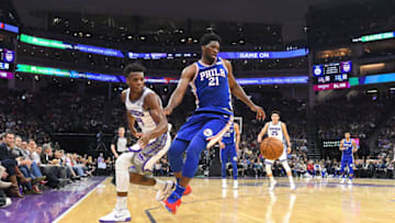 SACRAMENTO, CA - NOVEMBER 09: Joel Embiid