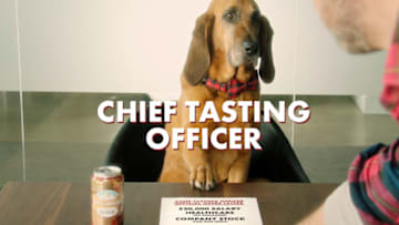 Busch Dog Brew Chief Tasting Officer, photo provided by Busch Beer