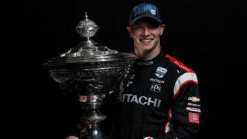 MONTEREY, CALIFORNIA - SEPTEMBER 22: Josef Newgarden #2 of United States and Hitachi Team Penske Chevrolet (Photo by Chris Graythen/Getty Images)