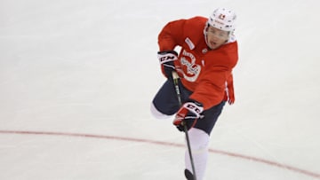 Connor McMichael, Washington Capitals Mandatory Credit: Geoff Burke-USA TODAY Sports