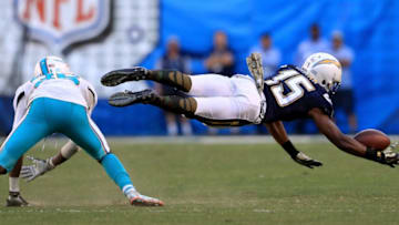 SAN DIEGO, CA - NOVEMBER 13: Dontrelle Inman (Photo by Sean M. Haffey/Getty Images)