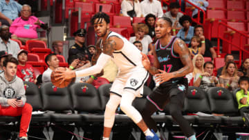 Brooklyn Nets D'Angelo Russell. Mandatory Copyright Notice: Copyright 2018 NBAE (Photo by Issac Baldizon/NBAE via Getty Images)