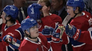 Oct 4, 2022; Montreal, Quebec, CAN; Montreal Canadiens. Mandatory Credit: Eric Bolte-USA TODAY Sports
